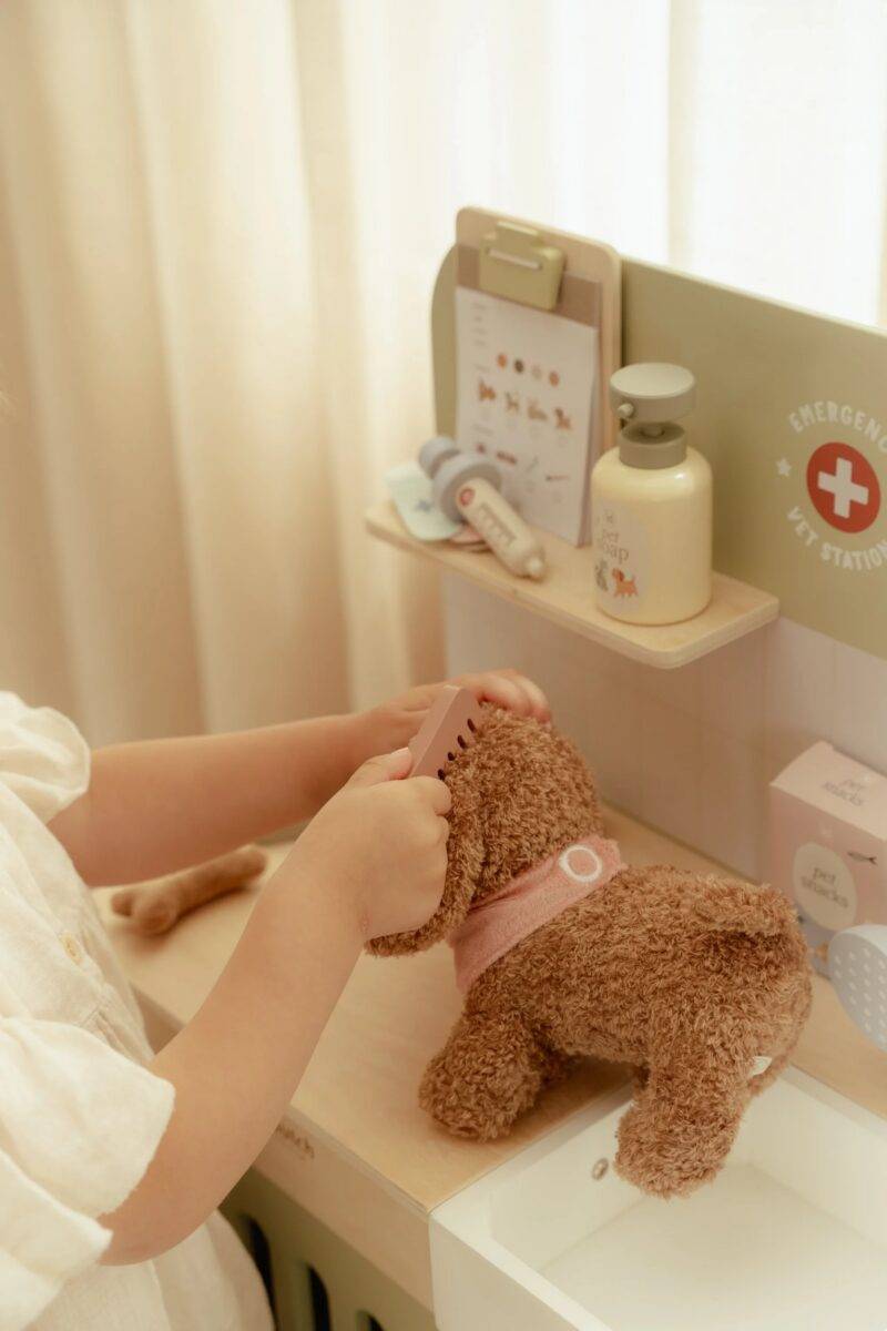 Little Dutch Veterinary Practice FSC wood koka veterinārā klīnika