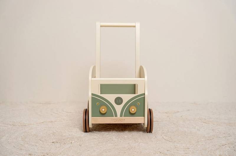 Little Dutch Walker Wagon ´Retro bus´ FSC koka stumjamais vagons Little Dutch Walker Wagon ´Retro bus´ FSC koka stumjamais vagons