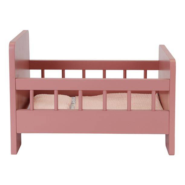 Little Dutch Wooden doll bed with textile FSC koka leļļu gulta Little Dutch Wooden doll bed with textile FSC koka leļļu gulta