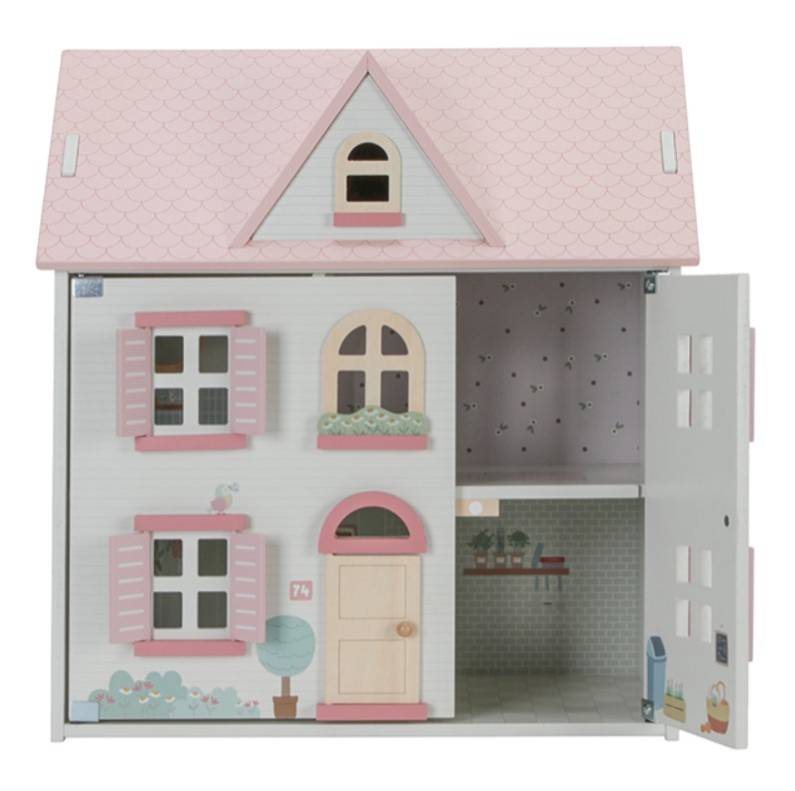 Little Dutch wooden dollhouse FSC lielā koka leļļu māja Little Dutch wooden dollhouse FSC lielā koka leļļu māja