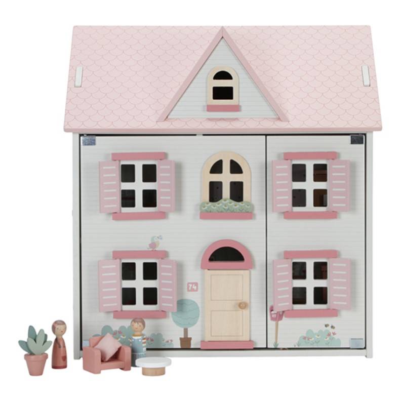 Little Dutch wooden dollhouse FSC lielā koka leļļu māja Little Dutch wooden dollhouse FSC lielā koka leļļu māja