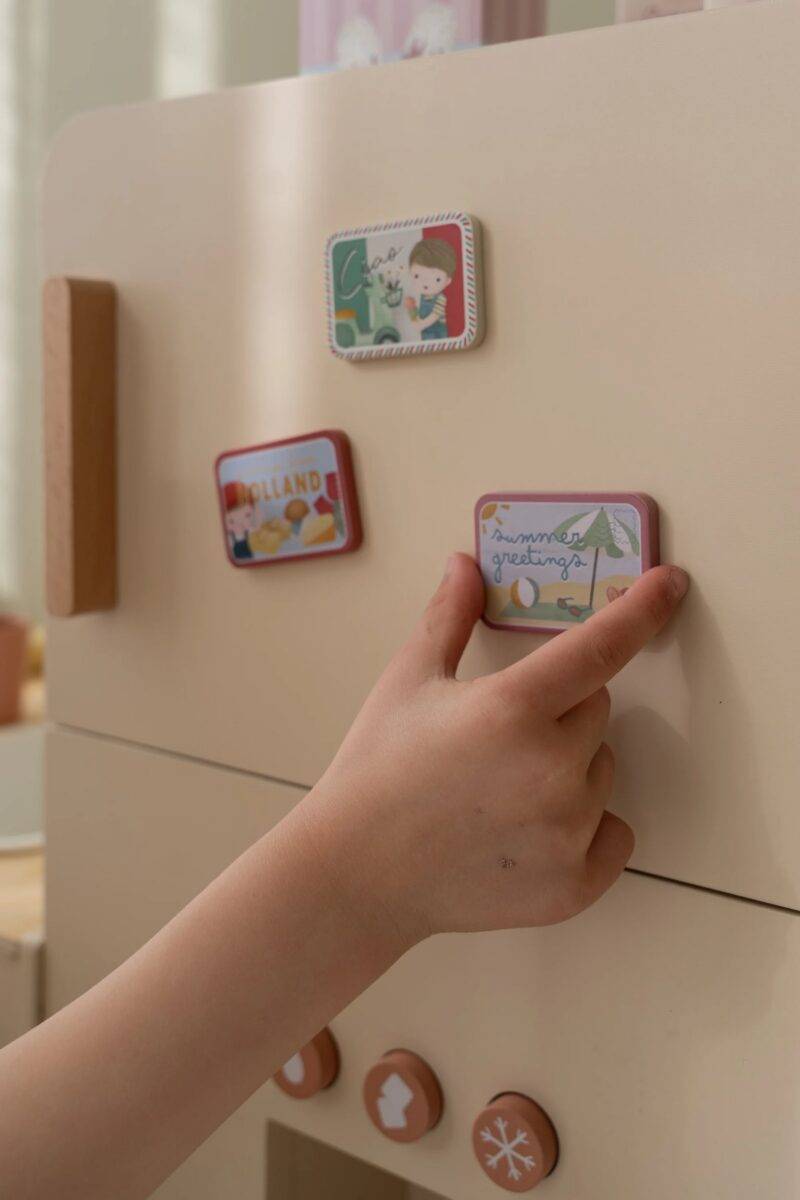 Little Dutch Wooden Fridge FSC koka ledusskapis