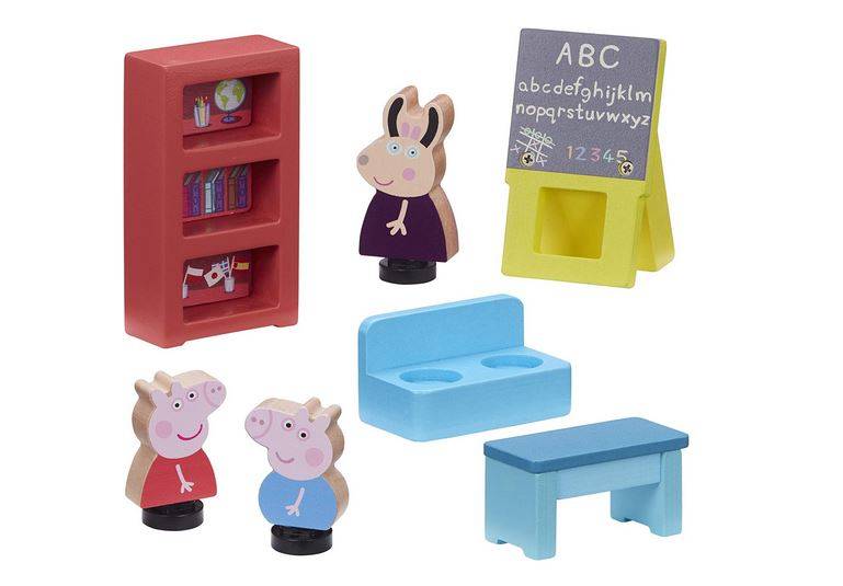 Peppa Pig Wooden School House cūciņas Peppas atveramā koka skola Peppa Pig Wooden School House cūciņas Peppas atveramā koka skola