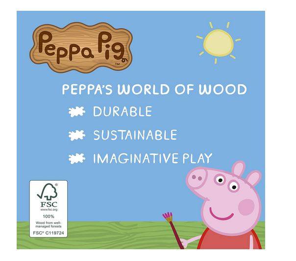 Peppa Pig Wooden School House cūciņas Peppas atveramā koka skola Peppa Pig Wooden School House cūciņas Peppas atveramā koka skola