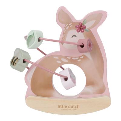 Little Dutch Rocking Deer Fairy Garden koka rotaļlieta