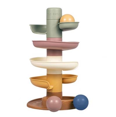 Little Dutch Spiral Tower Vintage spirālveida tornis krāsains