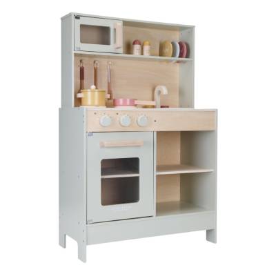 Little Dutch Toy Kitchen Mint FSC lielā koka virtuve