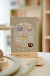 Little Dutch Cake Stand Set FSC koka kūku statīvs