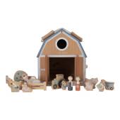 Little Dutch dolls house Little Farm atverama pārnēsajamā māja - šķūnis