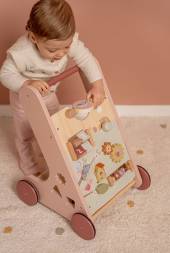 Little Dutch Multi-activity Baby Walker ´Flowers & Butterflies´ koka aktivitāšu staigulītis