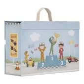 Little Dutch Play Case with Racetrack FSC rotaļu kaste ar sacīkšu trasi