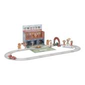 Little Dutch Play Case with Racetrack FSC rotaļu kaste ar sacīkšu trasi