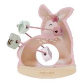 Little Dutch Rocking Deer Fairy Garden koka rotaļlieta