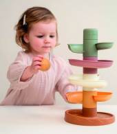 Little Dutch Spiral Tower Vintage spirālveida tornis krāsains