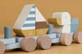 Little Dutch Stacking Train Sailors Bay koka vilciens