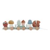 Little Dutch Stacking Train Squirrel Forest Friends koka vilciens