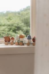 Little Dutch Stacking Train Squirrel Forest Friends koka vilciens