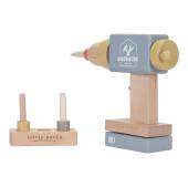 Little Dutch Toy Drill FSC rotaļu koka urbis
