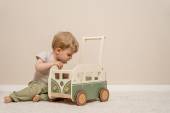 Little Dutch Walker Wagon ´Retro bus´ FSC koka stumjamais vagons