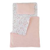 Little Dutch Wooden doll bed with textile FSC koka leļļu gulta