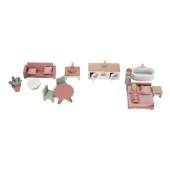 Little Dutch wooden portable dollhouse FSC pārnēsājamā koka leļļu māja