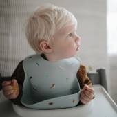 Mushie Silicone Bib silikona priekšautiņš Retro Cars
