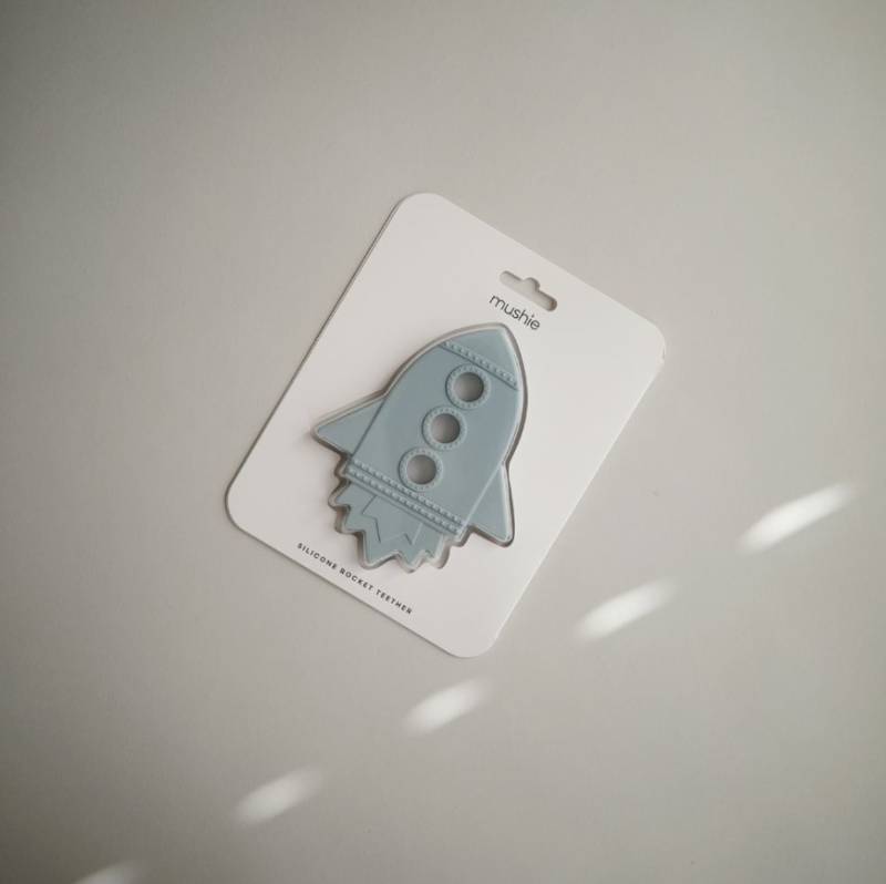 Mushie Teether - Rocket - Cloud zobgrauznis Raķete Mushie Teether - Rocket - Cloud zobgrauznis Raķete