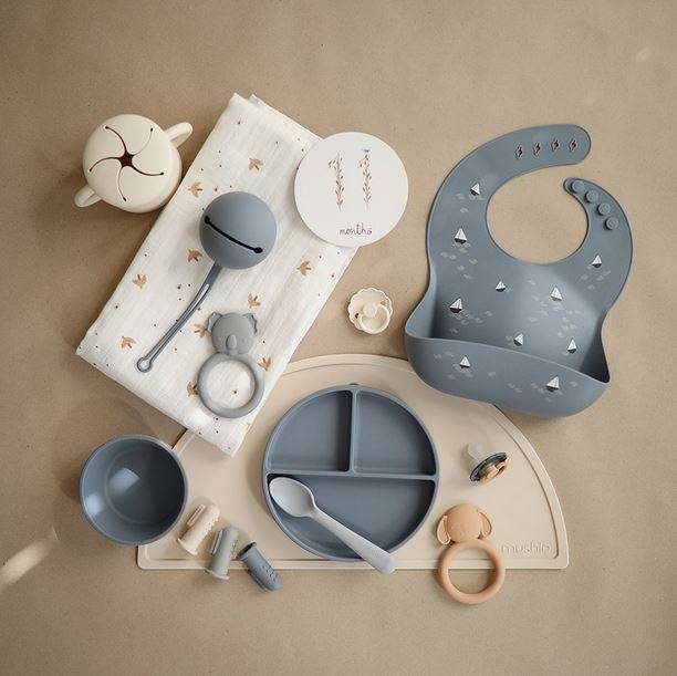 Mushie Teether Dog zobgrauznis Suns Mushie Teether Dog zobgrauznis Suns