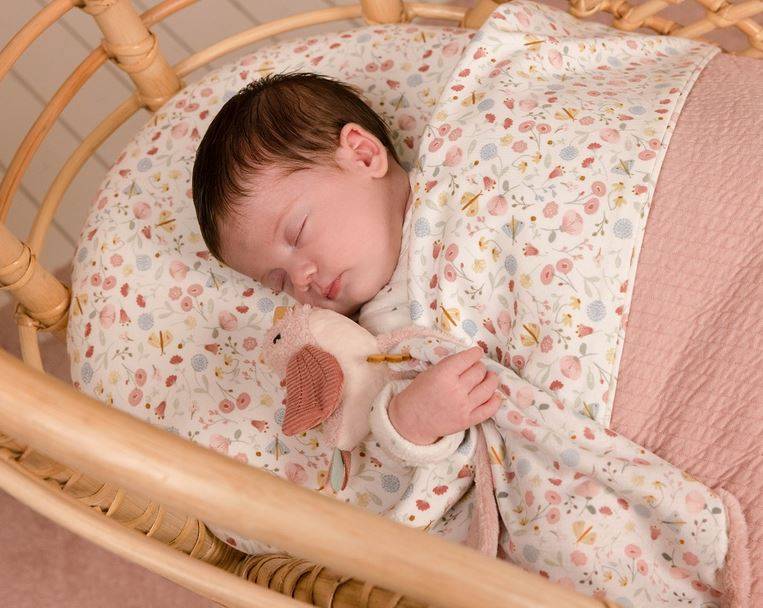 Little Dutch Cuddle cloth Flowers & Butterflies miega mīļlupatiņa