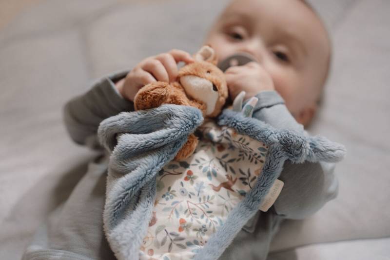 Little Dutch Cuddle cloth print Fox Forest Friends miega mīļlupatiņa Little Dutch Cuddle cloth print Fox Forest Friends miega mīļlupatiņa