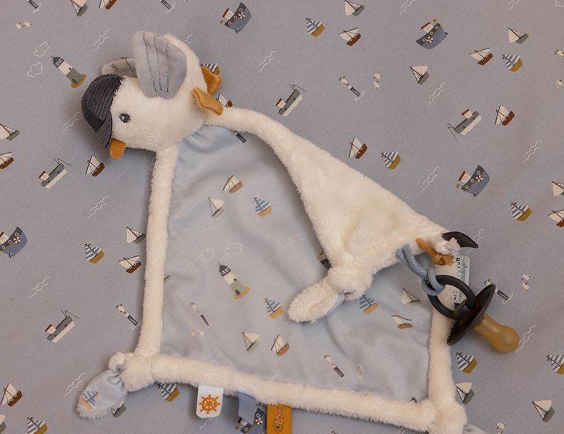 Little Dutch Cuddle cloth Sailors Bay miega mīļlupatiņa Little Dutch Cuddle cloth Sailors Bay miega mīļlupatiņa