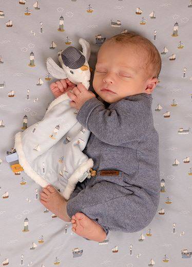 Little Dutch Cuddle cloth Sailors Bay miega mīļlupatiņa Little Dutch Cuddle cloth Sailors Bay miega mīļlupatiņa