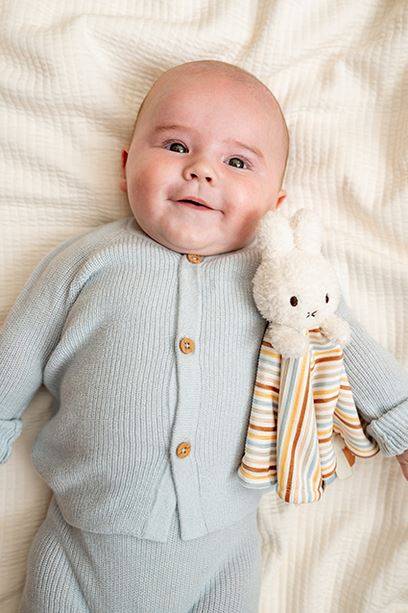 Little Dutch Cuddle cloth with bunny Miffy ´Vintage Sunny Stripes´ miega mīļlupatiņa Little Dutch Cuddle cloth with bunny Miffy ´Vintage Sunny Stripes´ miega mīļlupatiņa