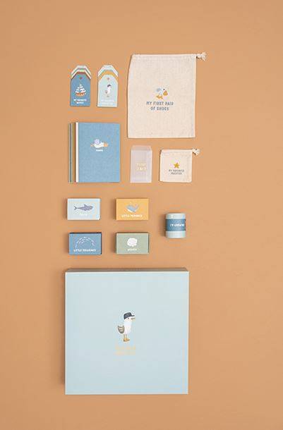 Little Dutch Memorybox ´Sailors Bay´ FSC atmiņu kastīte Little Dutch Memorybox ´Sailors Bay´ FSC atmiņu kastīte