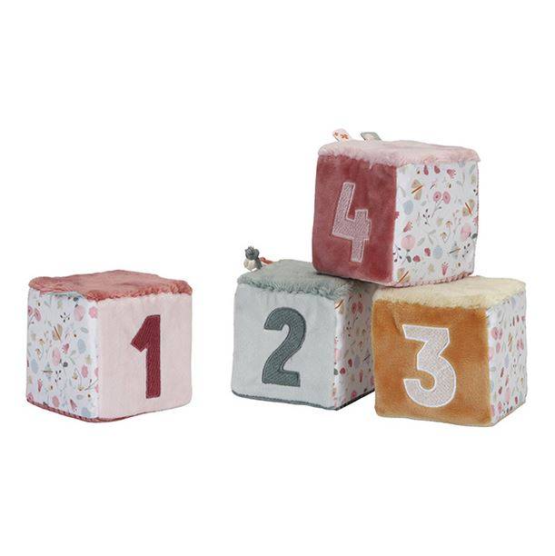 Little Dutch Set of soft cubes ´Flowers & Butterflies´ mīksto kubu komplekts Little Dutch Set of soft cubes ´Flowers & Butterflies´ mīksto kubu komplekts