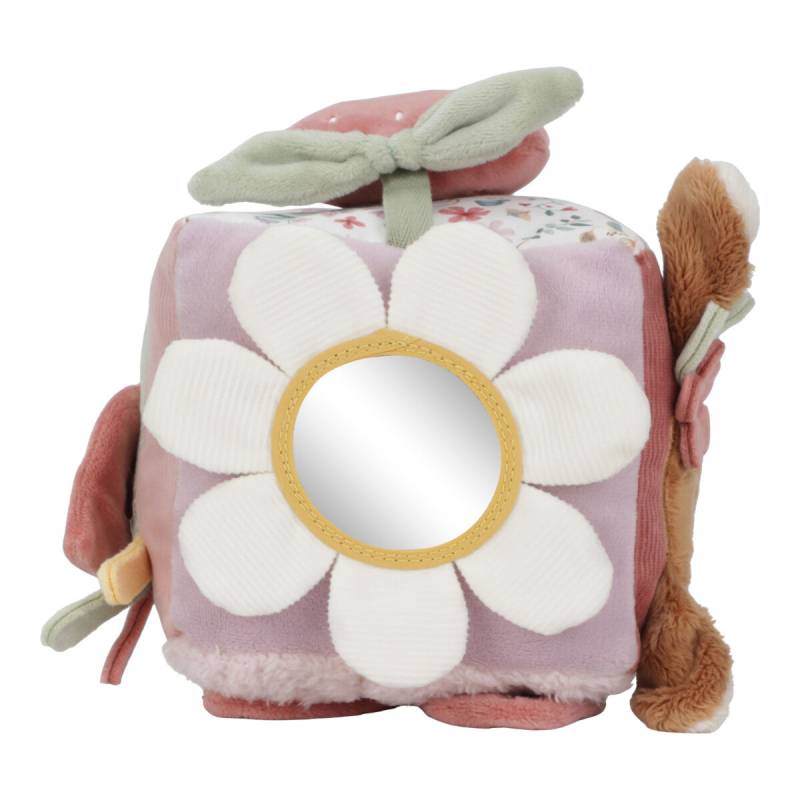 Little Dutch Soft activity cube Fairy Garden mīkstais aktivitāšu kubs Little Dutch Soft activity cube Fairy Garden mīkstais aktivitāšu kubs