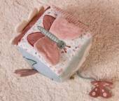 Little Dutch Soft activity cube ´Flowers & Butterflies´ mīkstais aktivitāšu kubs