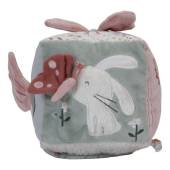 Little Dutch Soft activity cube ´Flowers & Butterflies´ mīkstais aktivitāšu kubs