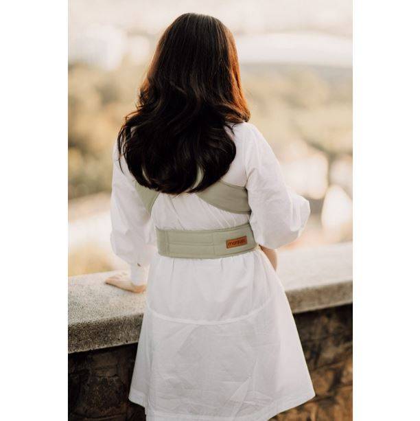 Ergonomiskā soma Marsupi Breeze ergosoma Pistachio (sastāvā lins) L izmērs Ergonomiskā soma Marsupi Breeze ergosoma Pistachio (sastāvā lins) L izmērs