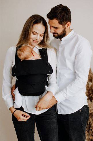 Ergonomiskā soma Marsupi ergosoma Black S/M izmērs Ergonomiskā soma Marsupi ergosoma Black S/M izmērs