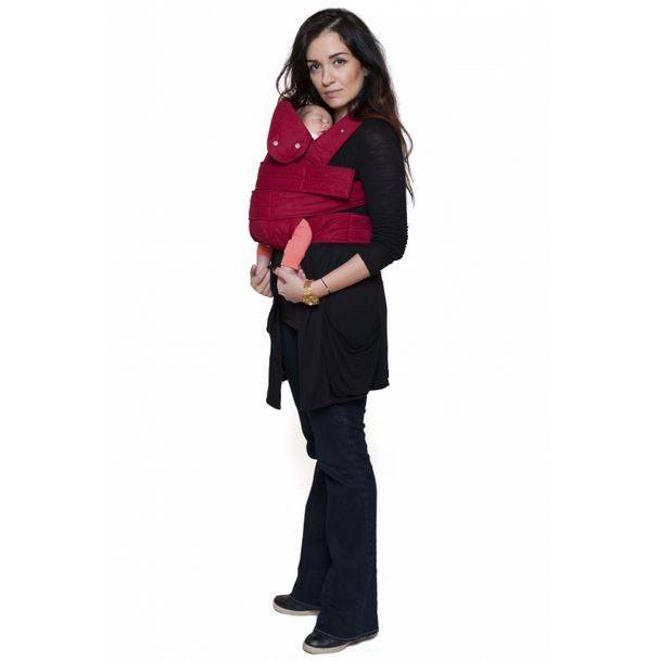 Ergonomiskā soma Marsupi ergosoma Ruby Red L izmērs Ergonomiskā soma Marsupi ergosoma Ruby Red L izmērs