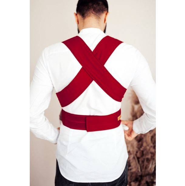 Ergonomiskā soma Marsupi ergosoma Ruby Red L izmērs Ergonomiskā soma Marsupi ergosoma Ruby Red L izmērs