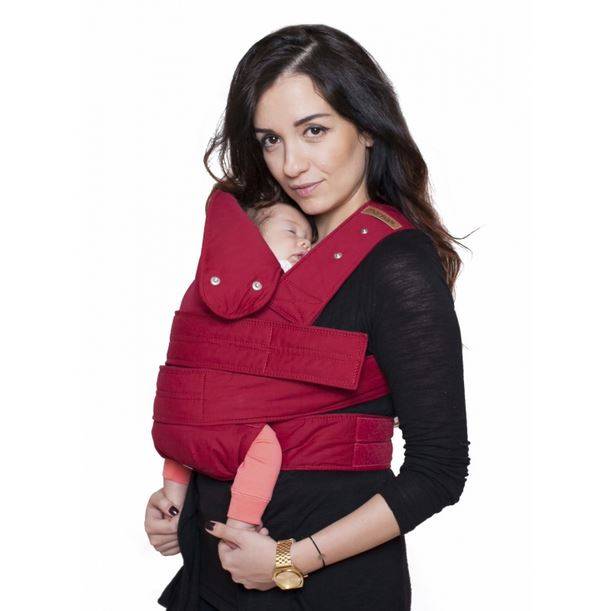 Ergonomiskā soma Marsupi ergosoma Ruby Red L izmērs Ergonomiskā soma Marsupi ergosoma Ruby Red L izmērs