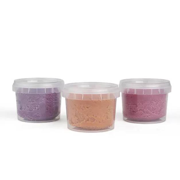 Grünspecht Organic soft clay orange, purple, pink plastalīns oranžs, violets un rozā