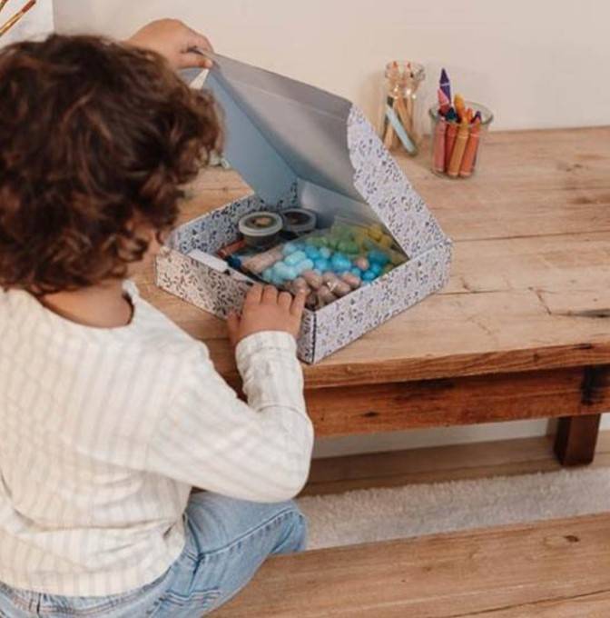 Little Dutch Creativity Box XL Forest Friends radošā kaste Little Dutch Creativity Box XL Forest Friends radošā kaste