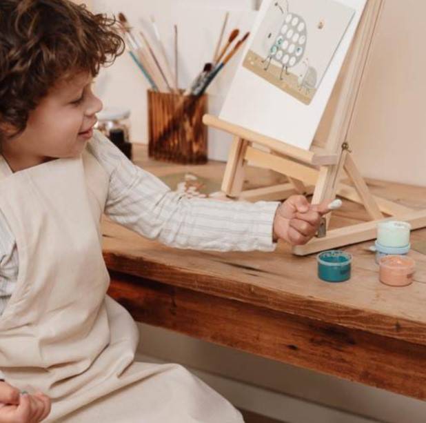 Little Dutch Fingerpaint set Forest Friends pirkstiņkrāsu komplekts Little Dutch Fingerpaint set Forest Friends pirkstiņkrāsu komplekts