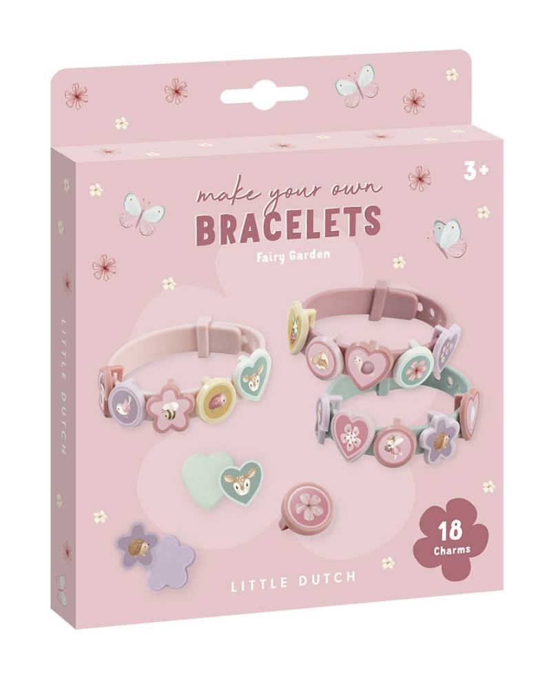 Little Dutch Slide Charm Bracelets Fairy Garden rokassprādzīšu veidošanas komplekts