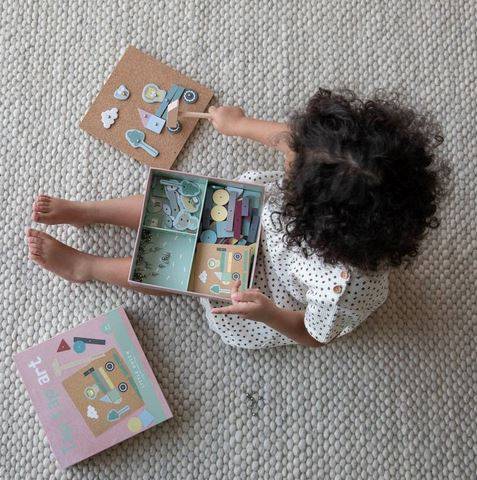 Little Dutch Tap tap art radošais komplekts bērniem Little Dutch Tap tap art radošais komplekts bērniem