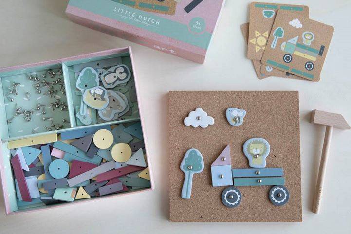 Little Dutch Tap tap art radošais komplekts bērniem Little Dutch Tap tap art radošais komplekts bērniem