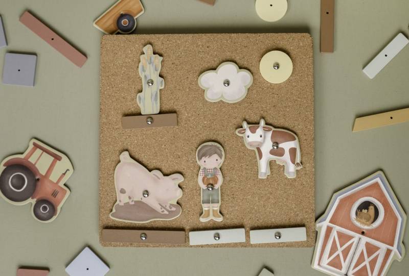 Little Dutch Tap tap art set Little Farm radošais komplekts bērniem Little Dutch Tap tap art set Little Farm radošais komplekts bērniem